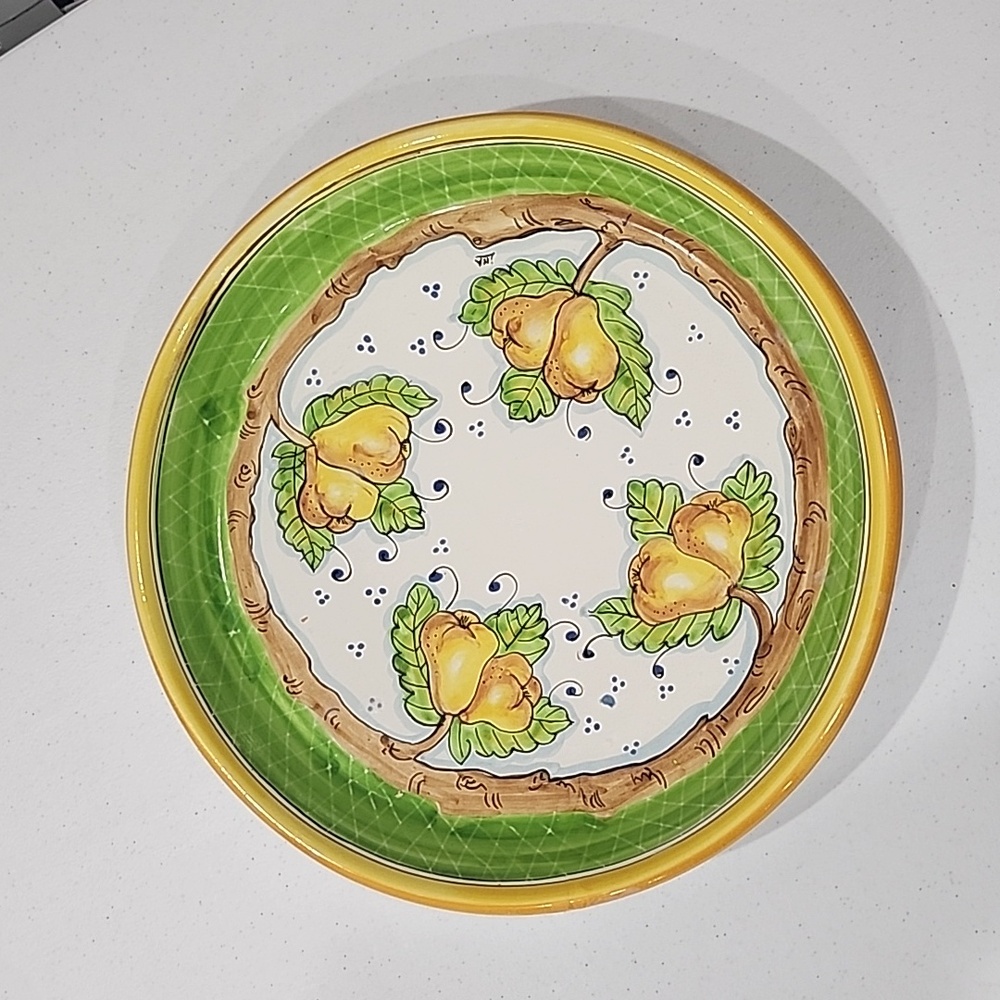 Hand made Capri serveware
